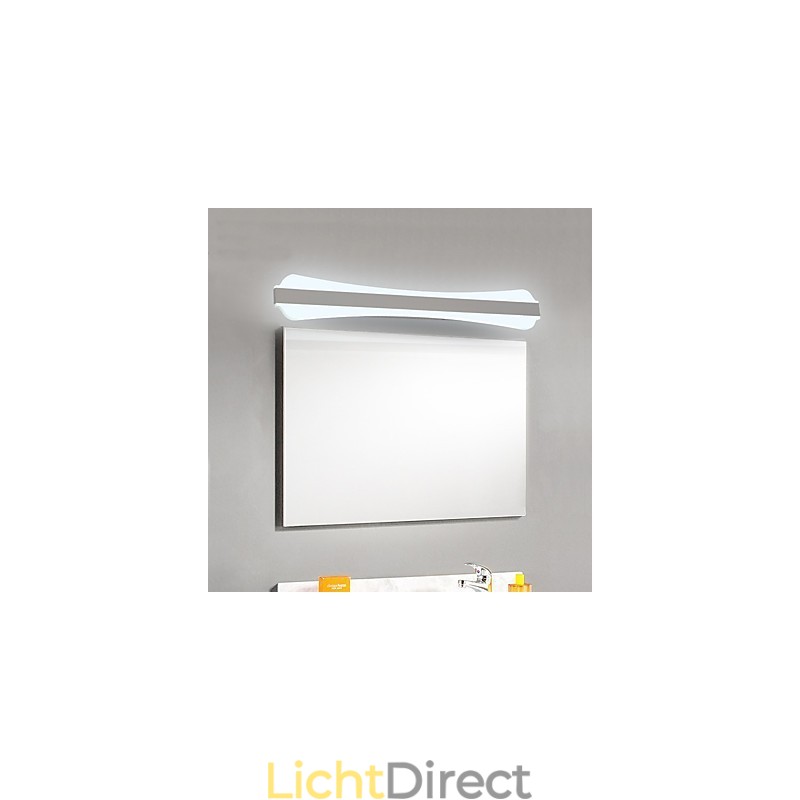 Hoge kwaliteit 10W spiegellamp badkamerverlichting roestvrij staal en acryl wandverlichting make-up verlichting