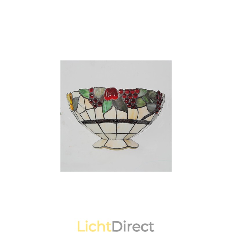 Retro Landelijke Wandlampen Glazen Kap Woonkamer Slaapkamer Restaurant Café Bar Wandlampen