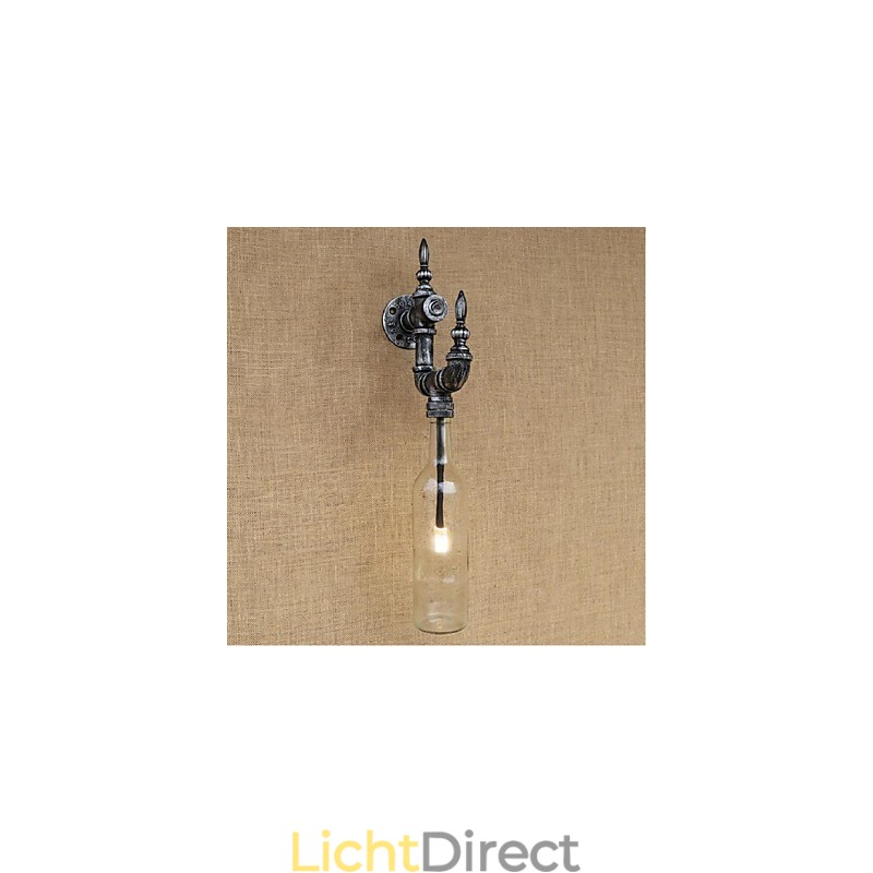 Rustieke Lodge Zilveren Feature voor Sfeervolle Licht Wandlampen Wandlamp