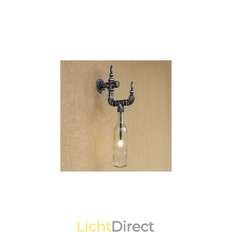 Rustieke Lodge Zilveren Feature voor Sfeervolle Licht Wandlampen Wandlamp