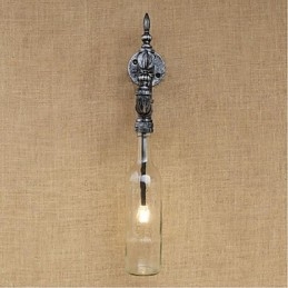 Rustieke Lodge Zilveren Feature voor Sfeervolle Licht Wandlampen Wandlamp