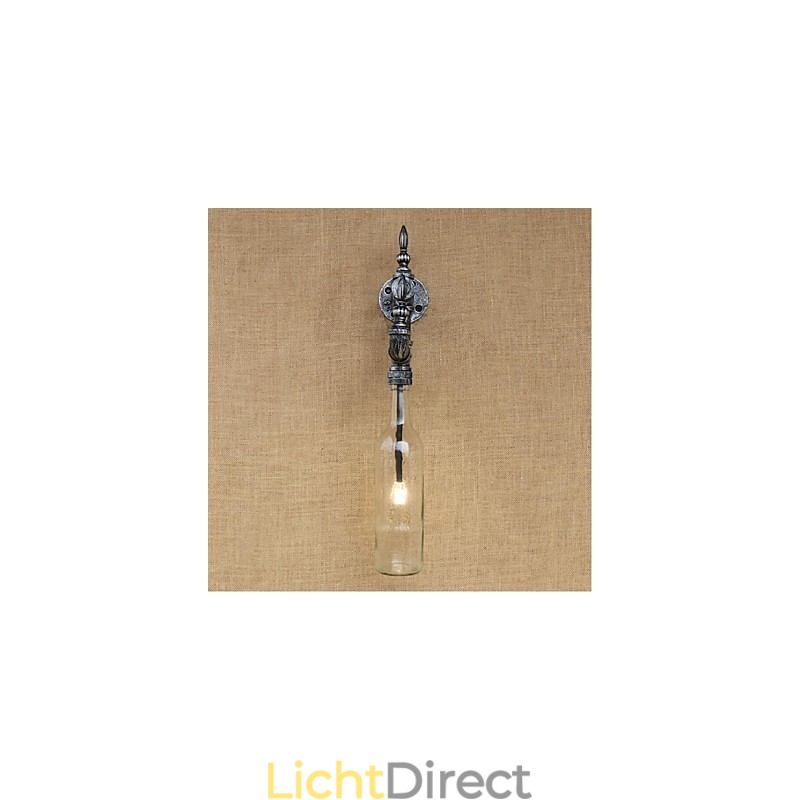 Rustieke Lodge Zilveren Feature voor Sfeervolle Licht Wandlampen Wandlamp