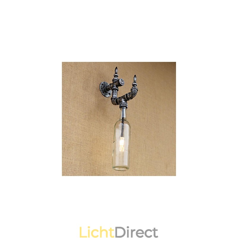 Rustieke Lodge Zilveren Feature voor Sfeervolle Licht Wandlampen Wandlamp