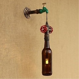 Moderne nieuwe creatieve fles wandlamp Wandlamp