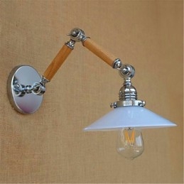 Moderne eigentijdse chromen functie voor Swing Arm Ambient Light Swing Arm Lights Wandlamp