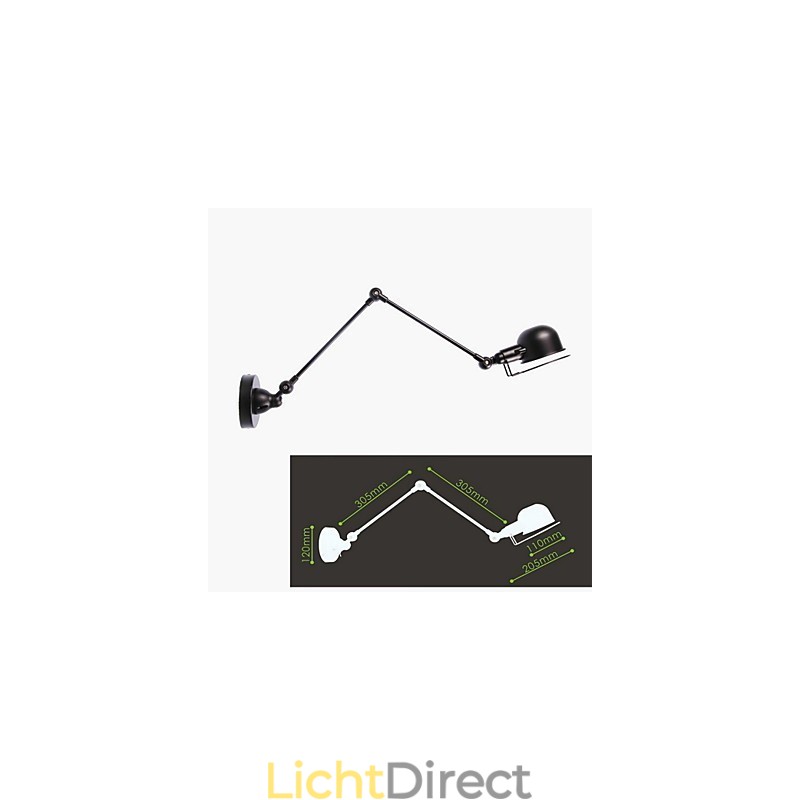 Swing Arm-lampen Modern Hedendaags Metaal