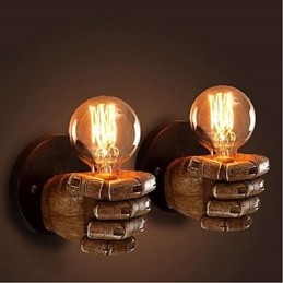 Rustieke Lodge Schilderij Kenmerk voor Sfeervolle Licht Wandlampen Wandlamp