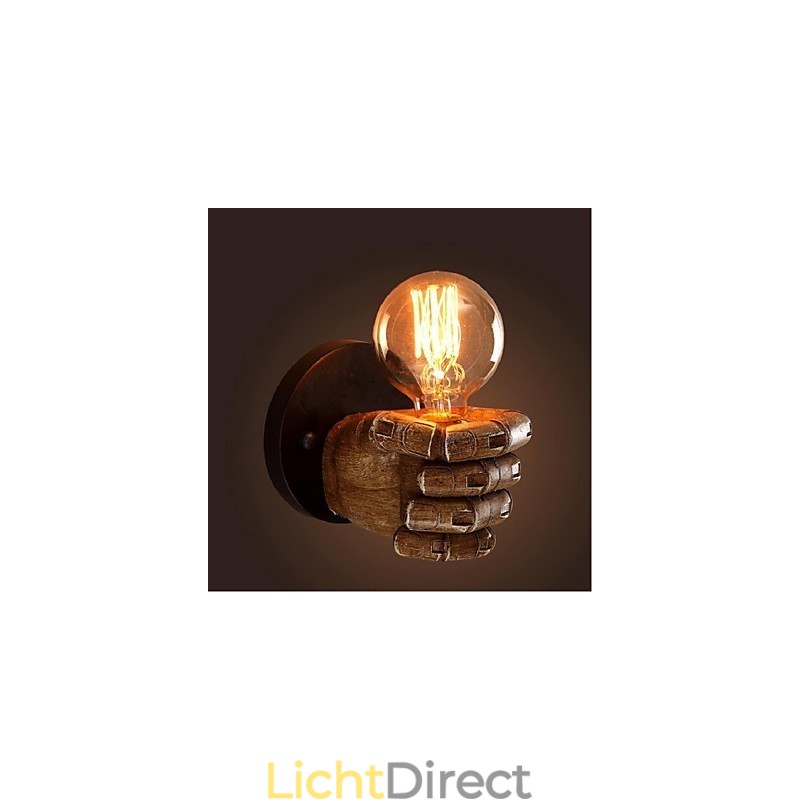 Rustieke Lodge Schilderij Kenmerk voor Sfeervolle Licht Wandlampen Wandlamp