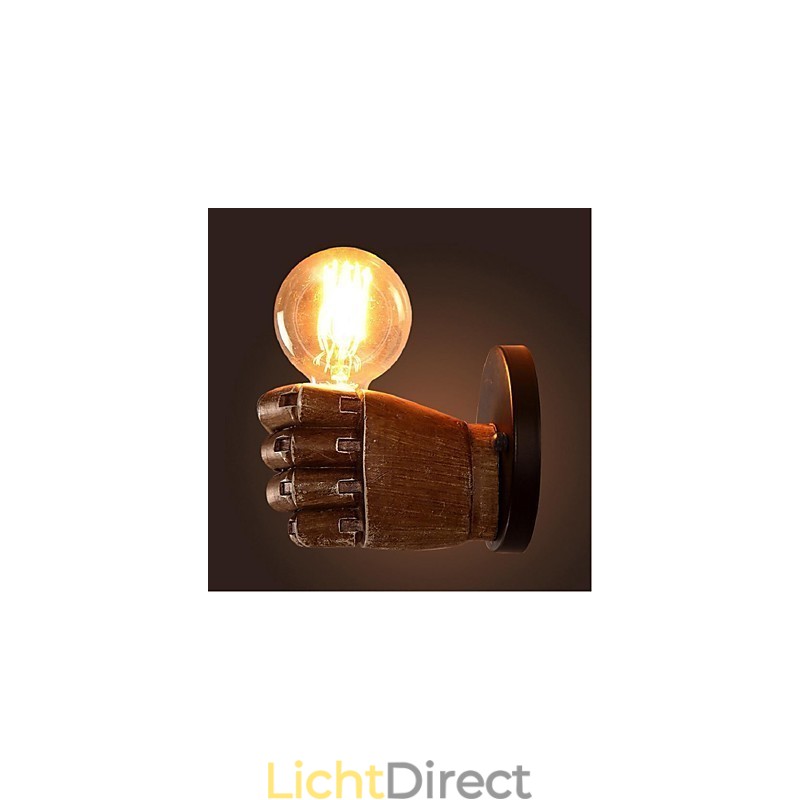 Rustieke Lodge Schilderij Kenmerk voor Sfeervolle Licht Wandlampen Wandlamp