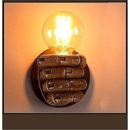 Rustieke Lodge Schilderij Kenmerk voor Sfeervolle Licht Wandlampen Wandlamp