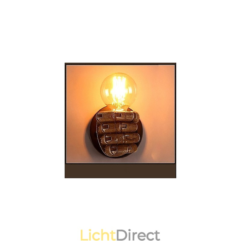 Rustieke Lodge Schilderij Kenmerk voor Sfeervolle Licht Wandlampen Wandlamp