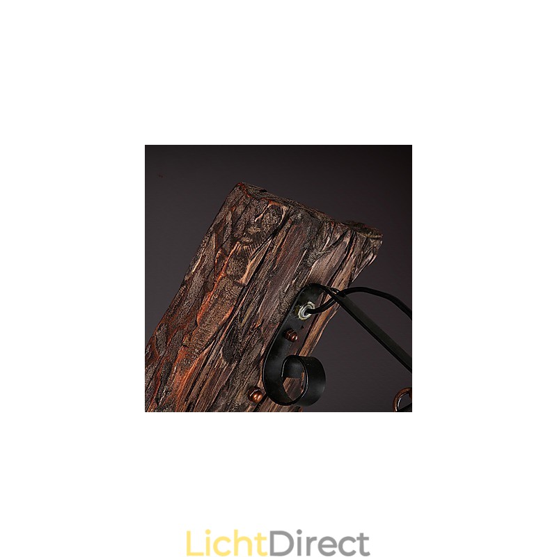 Enkele kop industriële vintage retro houten metalen schilderij kleur wandlamp voor de thuishotel gang decoreren wandlamp