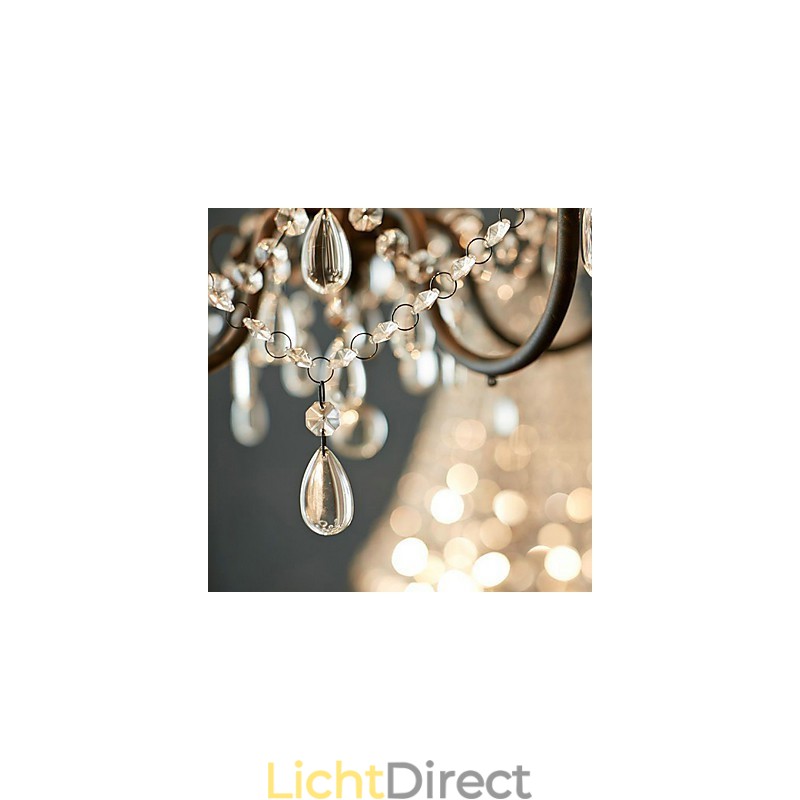 Decoratieve kroonluchter voor woninginrichting