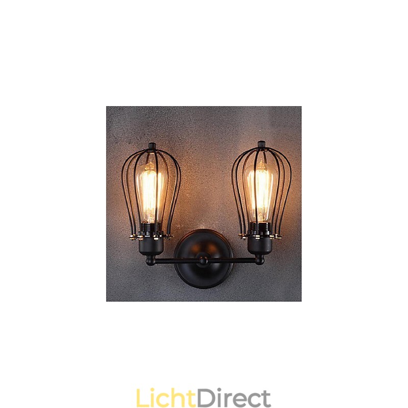 Retro Grapefruit American Village Iron Antique Restaurant Gang Gang Wandlamp Wandlamp