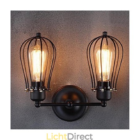 Retro Grapefruit American Village Iron Antique Restaurant Gang Gang Wandlamp Wandlamp