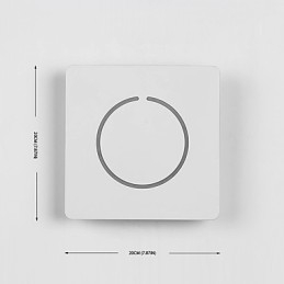 Geïntegreerde moderne hedendaagse schilderfunctie voor omgevingslicht Wandlampen Wandlamp