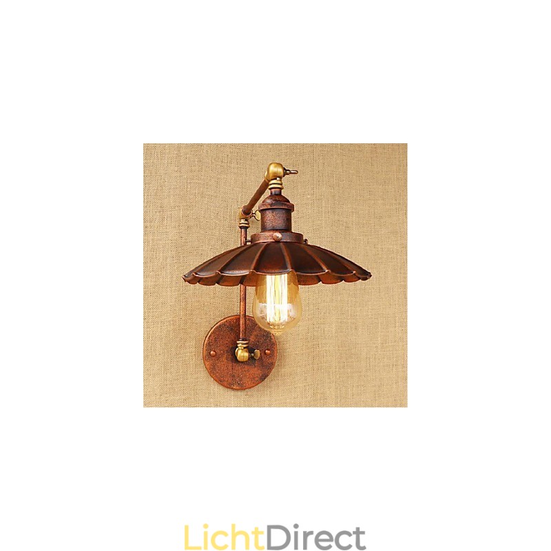 Lange arm Half roest Retro Creatieve Nostalgische Intrekbare Opvouwbare Wandlampen Wandlamp
