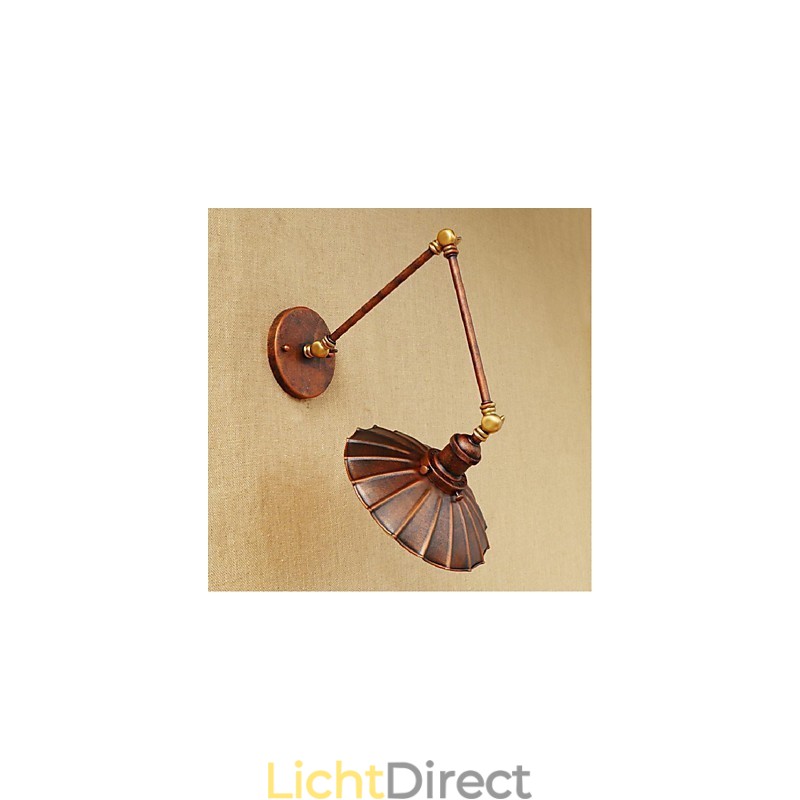 Lange arm Half roest Retro Creatieve Nostalgische Intrekbare Opvouwbare Wandlampen Wandlamp