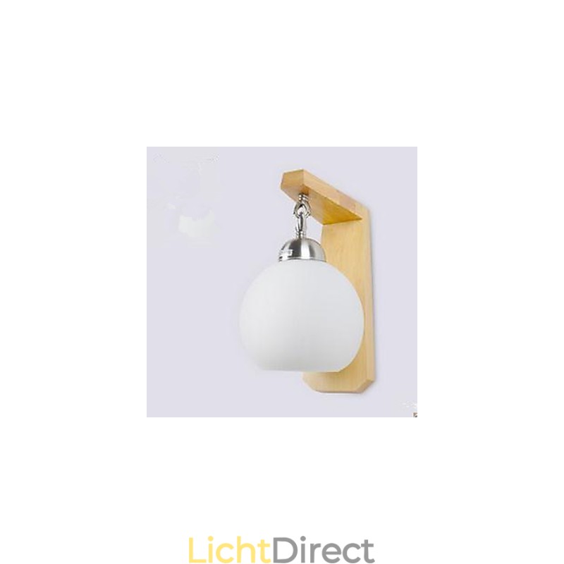 Japanse kunst houten trap muur slaapkamer nachtkastje wandlamp