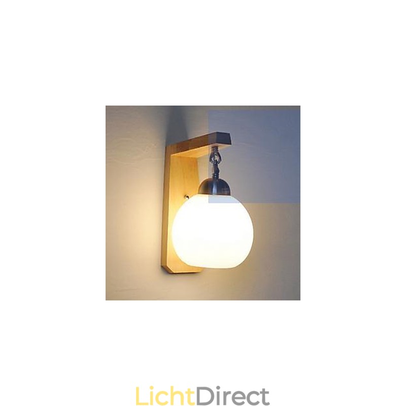 Japanse kunst houten trap muur slaapkamer nachtkastje wandlamp