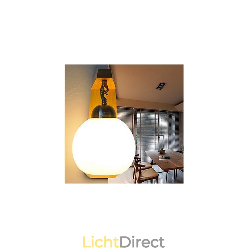 Japanse kunst houten trap muur slaapkamer nachtkastje wandlamp