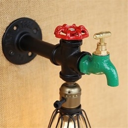 Landelijke Retro Schilderij Kenmerk voor Mini Stijl Sfeervolle Licht Wandlampen Wandlamp