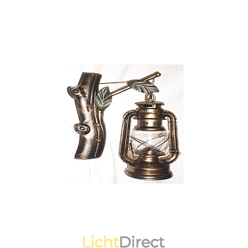 Rustieke Lodge Schilderij Kenmerk voor Mini Stijl Uplight Wandlampen Wandlamp
