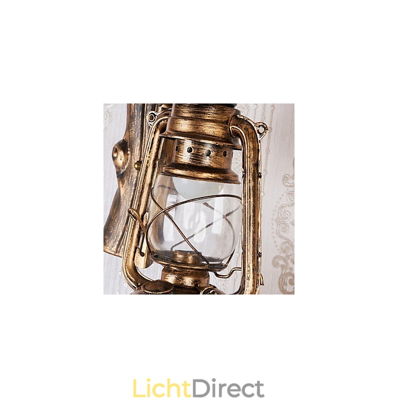 Rustieke Lodge Schilderij Kenmerk voor Mini Stijl Uplight Wandlampen Wandlamp