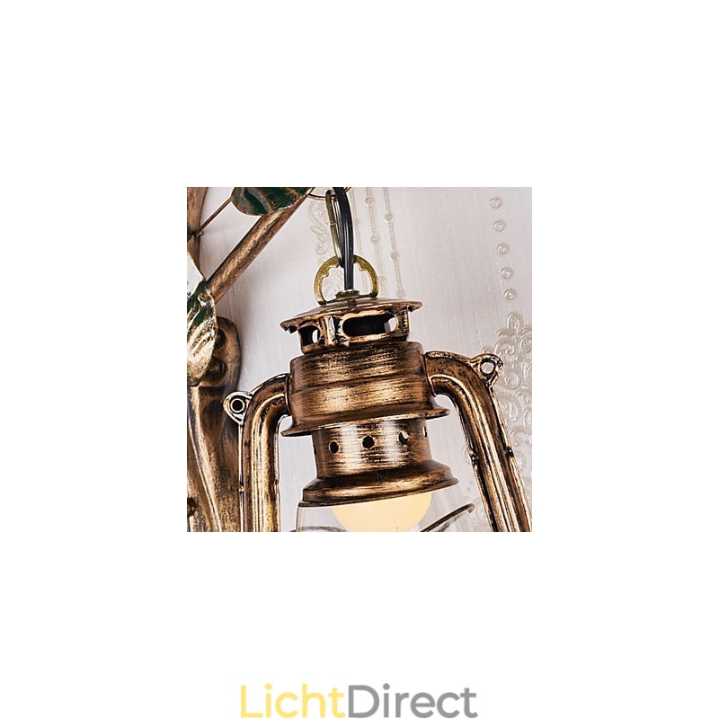 Rustieke Lodge Schilderij Kenmerk voor Mini Stijl Uplight Wandlampen Wandlamp