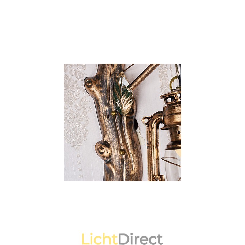 Rustieke Lodge Schilderij Kenmerk voor Mini Stijl Uplight Wandlampen Wandlamp