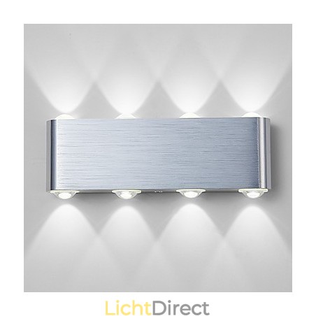 Moderne lichte aluminium inbouw wandlamp geïntegreerd Moderne lichte aluminium inbouw wandlamp geïntegreerd