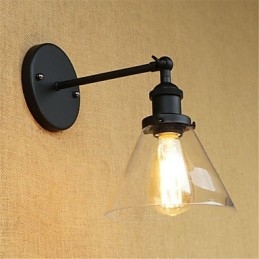 Landelijke Retro Gegalvaniseerde Functie voor Mini Stijl Oogbescherming Sfeervolle Licht Wandlampen
