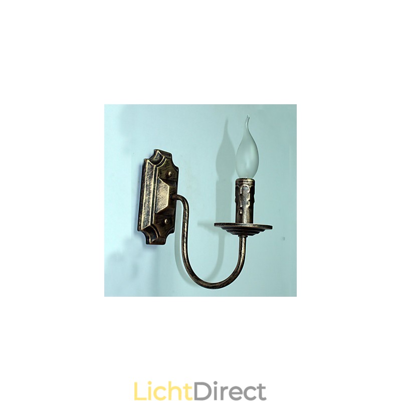 Antieke Wandlamp Kaars Vorm Eenvoudige Gang Balkon Lamp Wandlamp