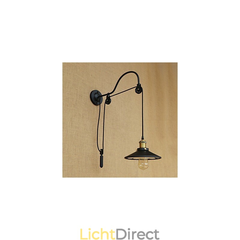 Landelijk Retro Schilderij Kenmerk voor Verstelbare lift Sfeerverlichting Wandlampen Wandlamp