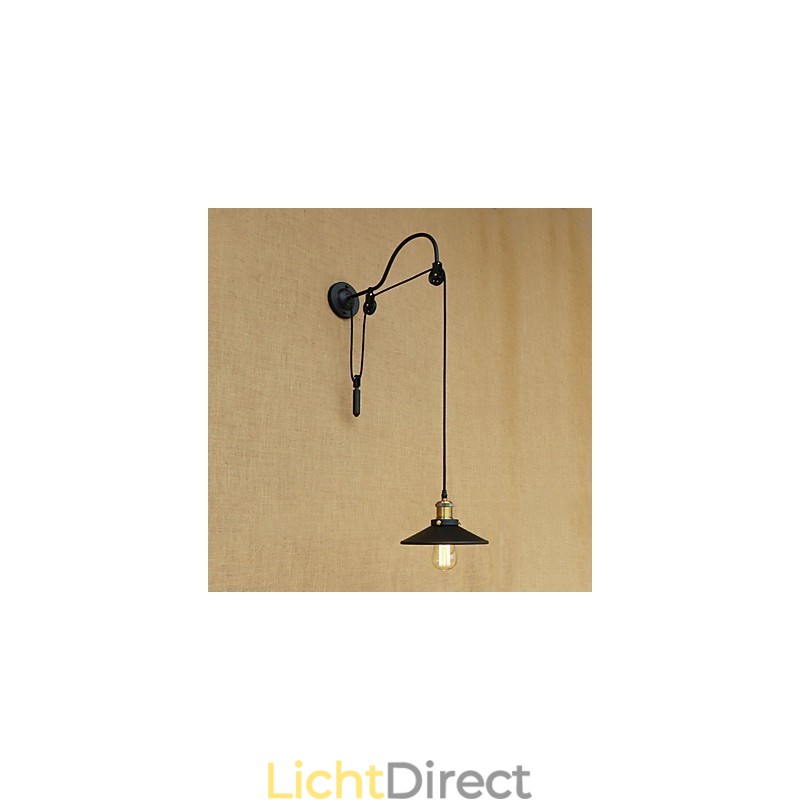 Landelijk Retro Schilderij Kenmerk voor Verstelbare lift Sfeerverlichting Wandlampen Wandlamp