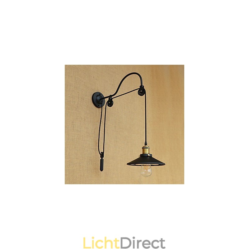Landelijk Retro Schilderij Kenmerk voor Verstelbare lift Sfeerverlichting Wandlampen Wandlamp