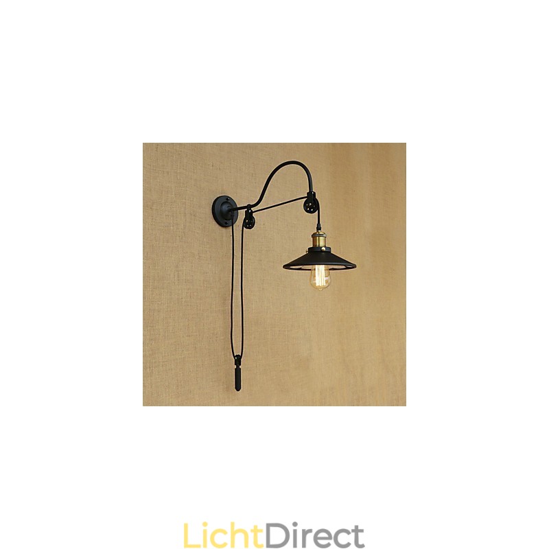 Landelijk Retro Schilderij Kenmerk voor Verstelbare lift Sfeerverlichting Wandlampen Wandlamp