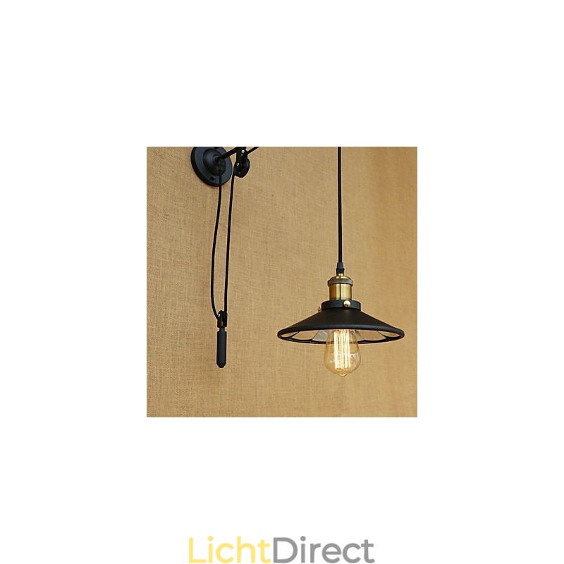 Landelijk Retro Schilderij Kenmerk voor Verstelbare lift Sfeerverlichting Wandlampen Wandlamp