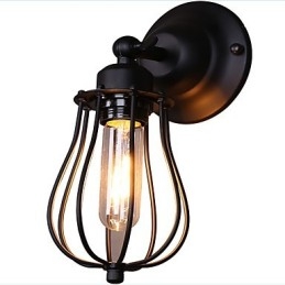 Traditionele klassieke rustieke lodge landelijke schilderfunctie voor swingarm sfeerverlichting wandlampen wandlamp