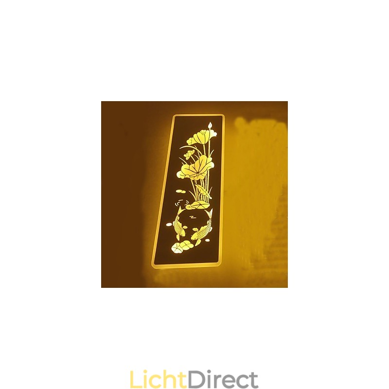 Geïntegreerde moderne hedendaagse moderne hedendaagse schilderfunctie voor sfeervolle lichtwandlampen