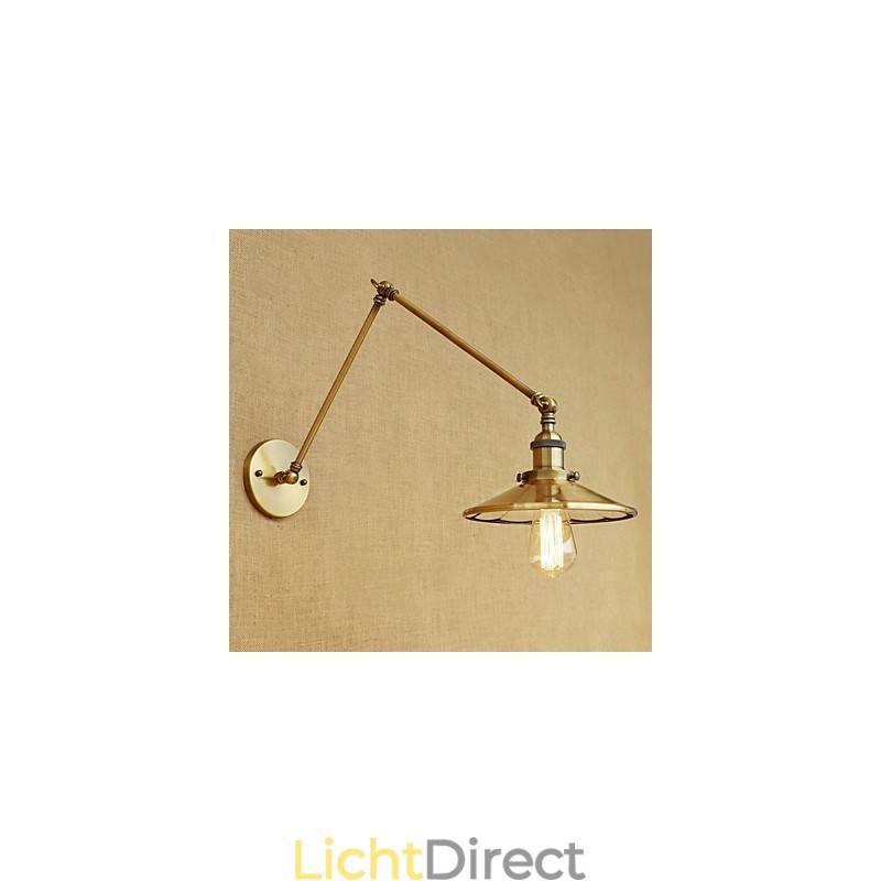 Rustieke Lodge Country Retro Gegalvaniseerde Functie voor Mini Stijl Swing Arm Sfeerverlichting