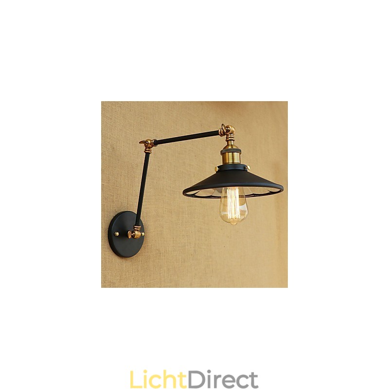 Rustieke Lodge Country Retro Gegalvaniseerde Functie voor Mini Stijl Swing Arm Sfeerverlichting