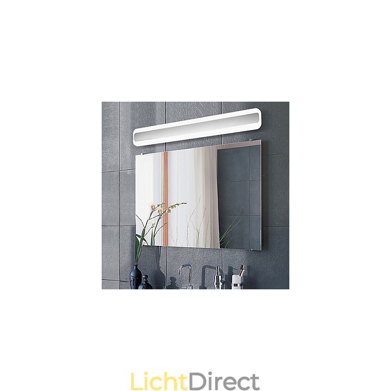 Geïntegreerde moderne eigentijdse chromen functie voor sfeerverlichting badkamerverlichting wandlamp