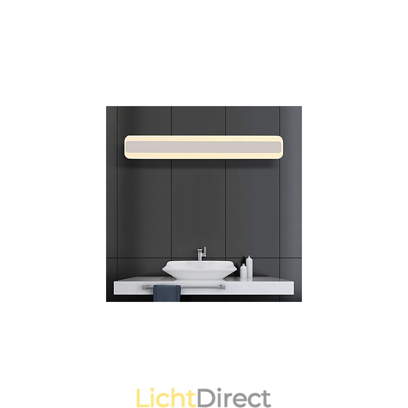 Geïntegreerde moderne eigentijdse chromen functie voor sfeerverlichting badkamerverlichting wandlamp