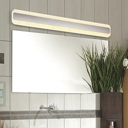 Geïntegreerde moderne eigentijdse chromen functie voor sfeerverlichting badkamerverlichting wandlamp
