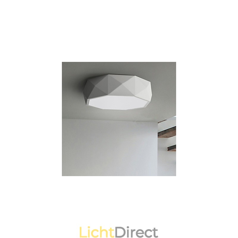 Geometrische plafondlampen Wit licht Concise Modern