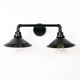 Rustieke lodge moderne eigentijdse landelijke retro schilderijfunctie voor mini-stijl downlight wandlampen