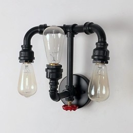 Rustieke lodge moderne eigentijdse landelijke retro schilderijfunctie voor mini-stijl uplight wandlampen