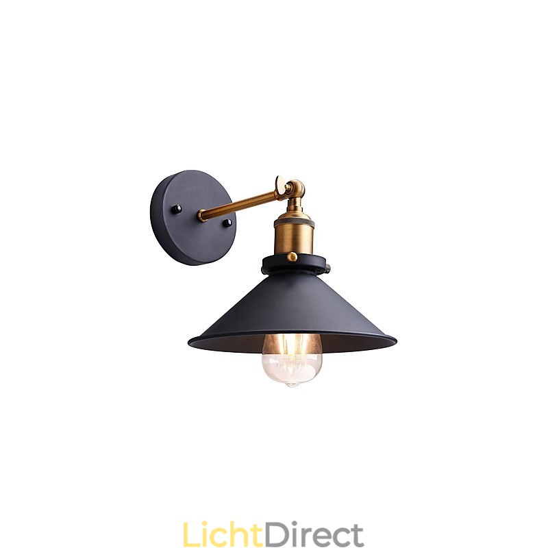 2 stuks Metalen Wandlampen Industriële Wandlamp Vintage Edison Simplicity Lamp voor Café Club Bar Verlichting