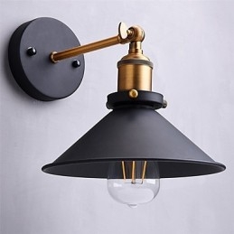 2 stuks Metalen Wandlampen Industriële Wandlamp Vintage Edison Simplicity Lamp voor Café Club Bar Verlichting